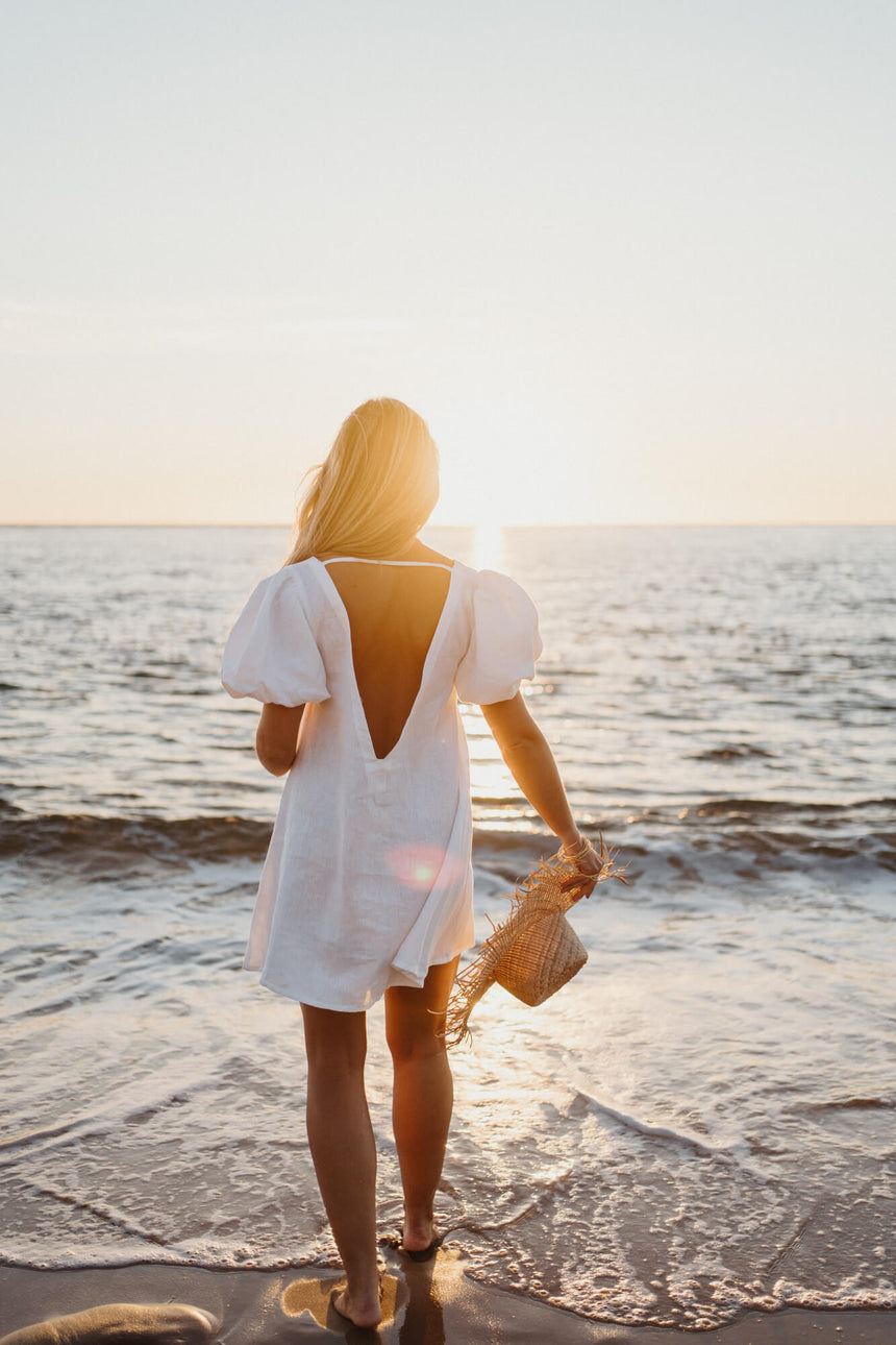 ROBE SAINT-TROPEZ BLANCHE