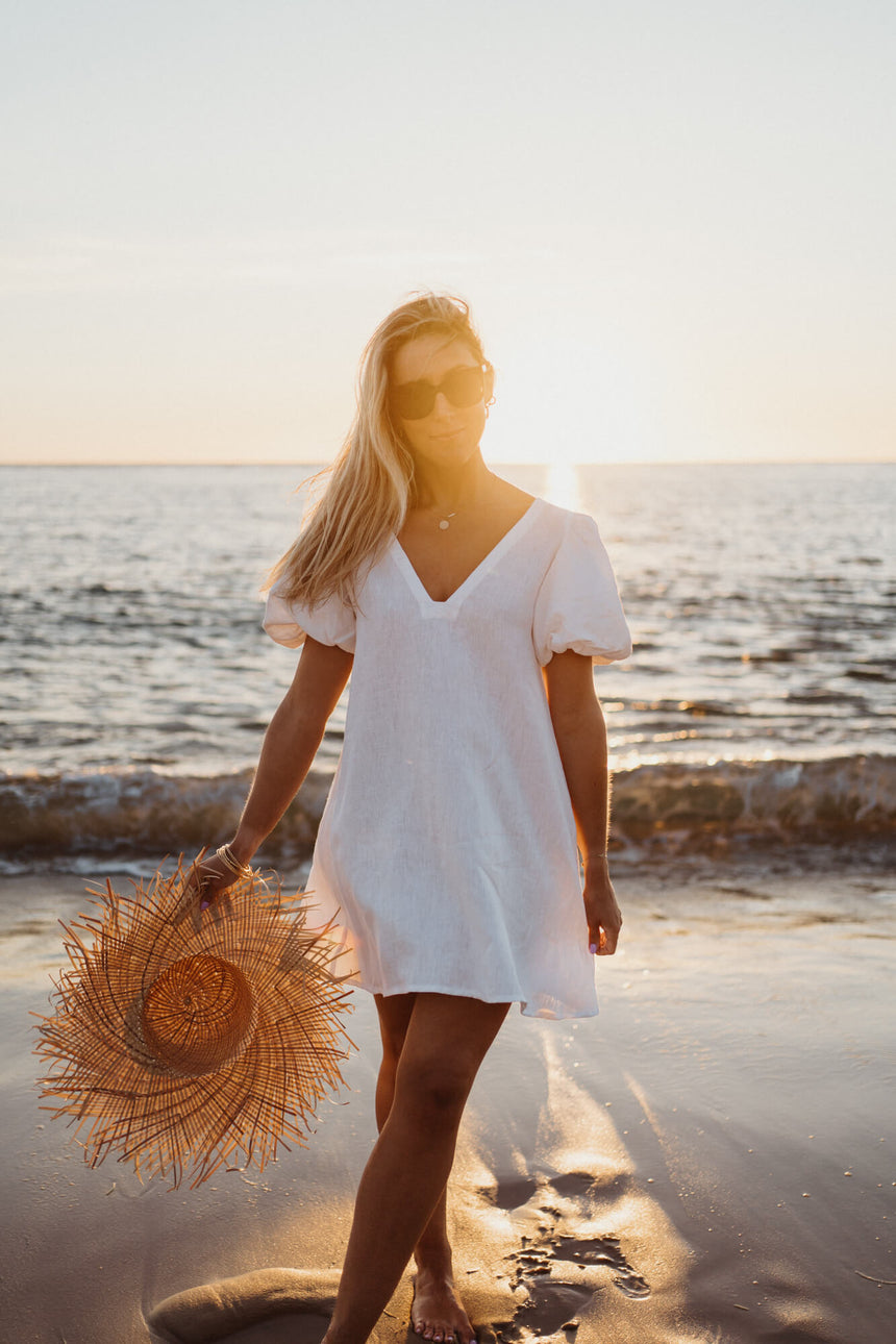 ROBE SAINT-TROPEZ BLANCHE